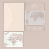 Partecipazioni di matrimonio in plexiglass modello FPLEX62 FASCIA